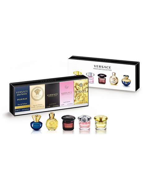 versace coffret women's 5 pc fragrance set|versace original perfume for women.